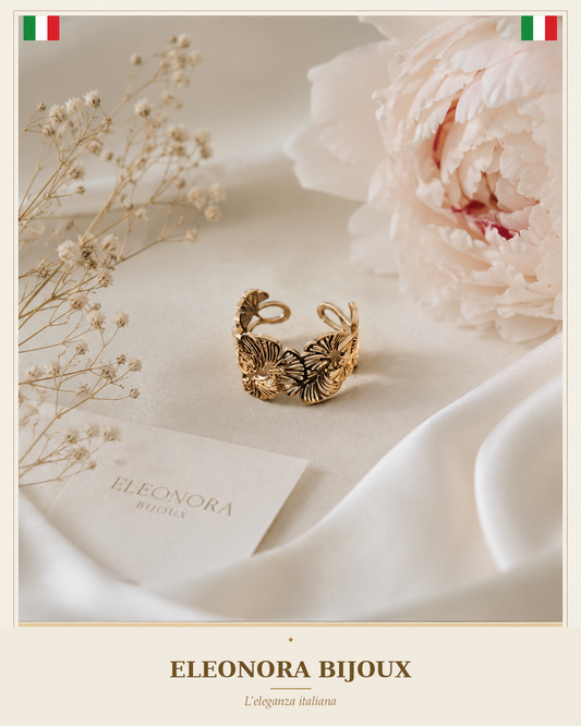Bague Feuillage Eleonora Bijoux
