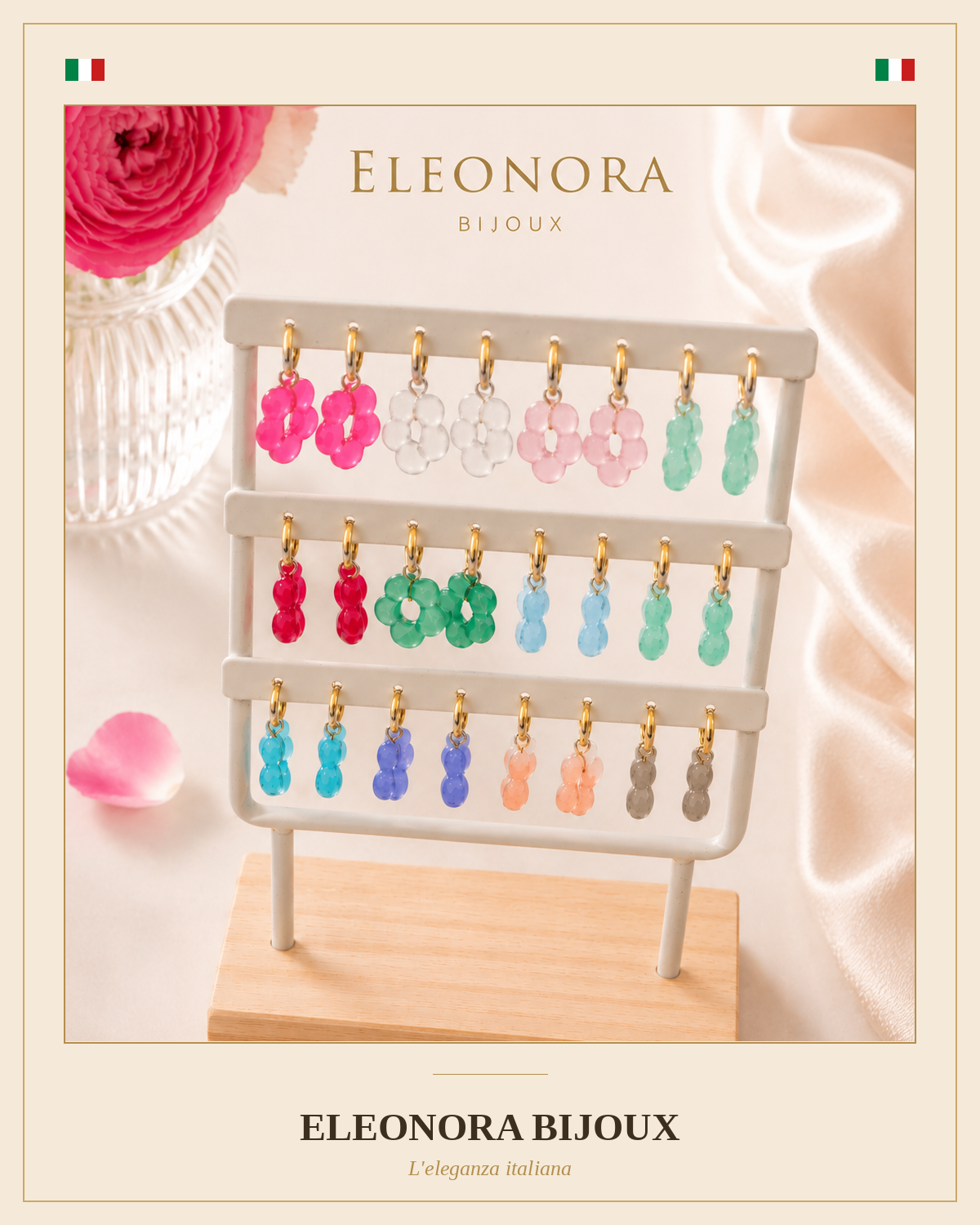 Bouques d'oreilles Mosaïque - toutes les couleurs