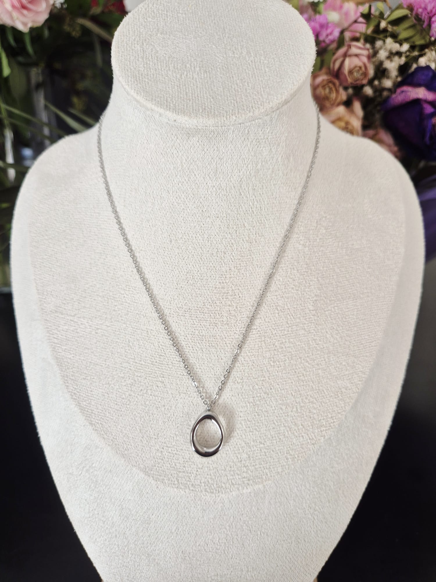 Collier Cercle minimaliste - vue produit