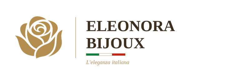 Logo Eleonora Bijoux - rose dorée