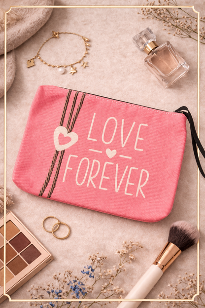Pochette LOVE FOREVER Rose